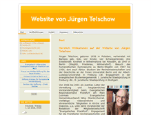 Tablet Screenshot of juergen.tuxlog.de